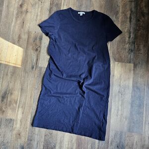 J.Crew Mercantile Women’s Navy Blue T-Shirt Dress – Size S – 100% Cotton